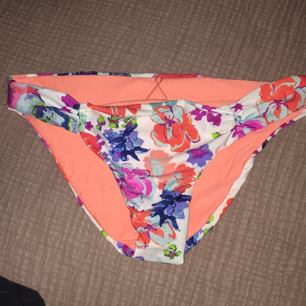 Splendid Reversible floral bikini bottoms